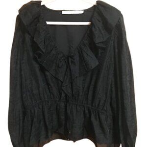 Marie Oliver Merrit Ruffle Blouse